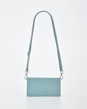 Load image into Gallery viewer, Mimi - Leather Phone Wallet - Indigo colour front shot
