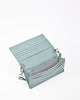 Mimi - Leather Phone Wallet - Ocean colour inside shot
