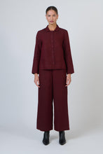 Load image into Gallery viewer, Naturals O&amp;J Button Down Top Redwood colour front shot
