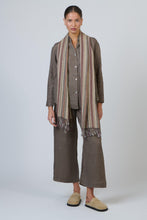 Load image into Gallery viewer, Naturals O&amp;J Striped Scarf front shot
