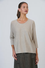 Load image into Gallery viewer, Naturals by O&amp;J Crew Neck Jumper Partridge colour front shot
