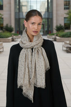 Load image into Gallery viewer, Naturals by O&amp;J Floral Scarf front shot
