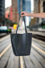 Load image into Gallery viewer, Naturals by O&amp;J Handbag Black colour front shot
