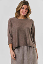 Load image into Gallery viewer, Naturals by O&amp;J Knitwear Jumper Mole colour front shot
