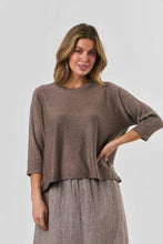 Load image into Gallery viewer, Naturals by O&amp;J Knitwear Jumper Mole colour front shot
