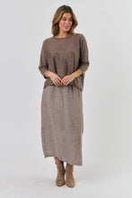 Load image into Gallery viewer, Naturals by O&amp;J Knitwear Jumper Mole colour front shot
