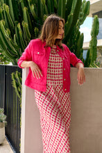 Load image into Gallery viewer, Naturals by O&amp;J Linen Jacket Primula colour front shot
