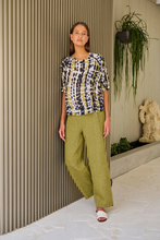 Load image into Gallery viewer, Naturals by O&amp;J Linen Pants - Balsam colour front shot
