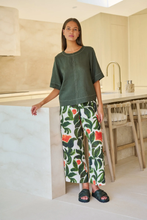 Load image into Gallery viewer, Naturals by O&amp;J Linen Pants - Tuileries colour front shot
