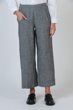 Load image into Gallery viewer, Naturals by O&amp;J Linen Pants Cinder colour front shot
