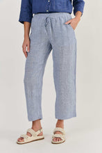 Load image into Gallery viewer, Naturals by O&amp;J Linen Pants Delta Gauze colour front shot
