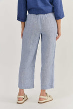 Load image into Gallery viewer, Naturals by O&amp;J Linen Pants Delta Gauze colour back shot
