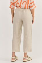 Load image into Gallery viewer, Naturals by O&amp;J Linen Pants Sand Colour back shot
