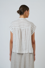 Load image into Gallery viewer, Naturals by O&amp;J Linen Top Travertine colour back shot
