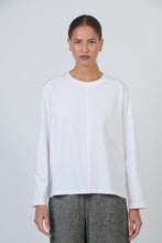 Load image into Gallery viewer, Naturals by O&amp;J Long-Sleeve Top - White colour front shot
