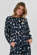 Load image into Gallery viewer, Naturals by O&amp;J Long-Sleeve Top Eclipse colour front shot

