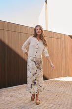 Load image into Gallery viewer, Naturals by O&amp;J Maxi Skirt Emperador colour front shot
