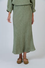 Load image into Gallery viewer, Naturals by O&amp;J Maxi Skirt Oregano colour front shot
