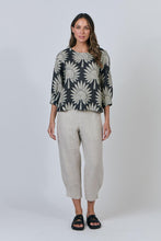 Load image into Gallery viewer, Naturals by O&amp;J Relaxed Fit Top Black colour front shot
