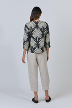 Load image into Gallery viewer, Naturals by O&amp;J Relaxed Fit Top Black colour back shot
