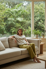 Load image into Gallery viewer, Naturals by O&amp;J Short Sleeve Button Up Shirt Blister colour front shot
