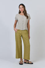 Load image into Gallery viewer, Naturals by O&amp;J Short Sleeve Button Up Shirt Blister colour front shot
