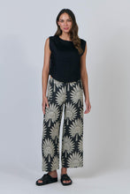 Load image into Gallery viewer, Naturals by O&amp;J Sleeveless Roundneck Top Black colour front shot
