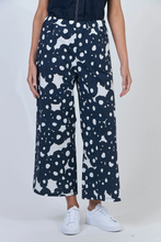 Load image into Gallery viewer, Naturals by O&amp;J Stretch Cotton Pants Ink Barnacles colour front shot
