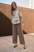 Load image into Gallery viewer, Naturals by O&amp;J Wide Leg Pants Cigar colour front shot
