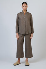 Load image into Gallery viewer, Naturals by O&amp;J Wide Leg Pants Cigar colour front shot
