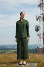 Load image into Gallery viewer, Naturals by O&amp;J Wide Leg Pants Myrtle colour front shot

