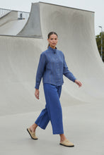 Load image into Gallery viewer, Naturals by O&amp;J Wide Leg Pants Placid colour front shot
