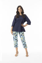 Load image into Gallery viewer, Orientique Bangalene Ikebana Pant printed colour front shot
