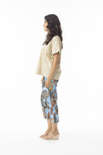 Load image into Gallery viewer, Orientique Bangalene Lima Pant Blue colour side shot
