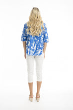 Load image into Gallery viewer, Orientique Cannes Shirt Printed colour back shot
