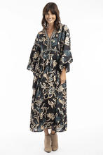 Load image into Gallery viewer, Orientique Cusco Dress printed colour front shot
