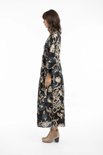 Load image into Gallery viewer, Orientique Cusco Dress printed colour side shot
