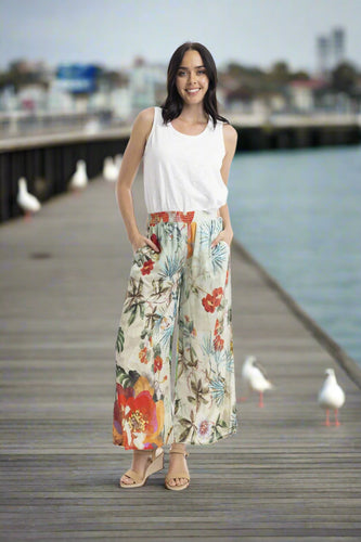 Orientique Digital Pants Vintage colour front shot