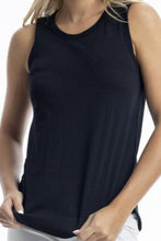 Load image into Gallery viewer, Orientique Essentials Knit Cami Black colour front closed up shot

