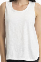 Load image into Gallery viewer, Orientique Essentials Knit Cami White colour front closed up shot
