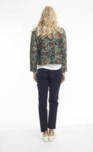 Load image into Gallery viewer, Orientique Figaro Zip Jacket Back View
