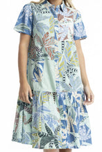 Load image into Gallery viewer, Orientique Fitzroy Midi Patch Dress front closed up shot
