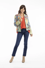 Load image into Gallery viewer, Orientique Medellin Jacket Printed colour front shot
