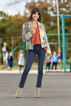 Load image into Gallery viewer, Orientique Medellin Jacket Printed colour front shot
