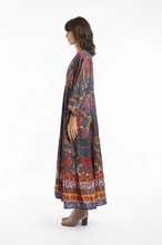 Load image into Gallery viewer, Orientique Pantanal Maxi Dress Printed colour side shot
