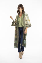 Load image into Gallery viewer, Orientique Petropolis Kimono Printed colour front shot
