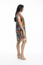 Load image into Gallery viewer, Orientique Printed Cotton Easy Fit Dress
