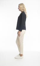 Load image into Gallery viewer, Orientique Solid Cord Jeggings Taupe Right Side View
