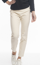 Load image into Gallery viewer, Orientique Solid Cord Jeggings Taupe Front closed up
