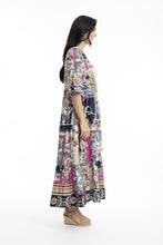 Load image into Gallery viewer, Orientique Sotavento Peak Maxi Dress side shot
